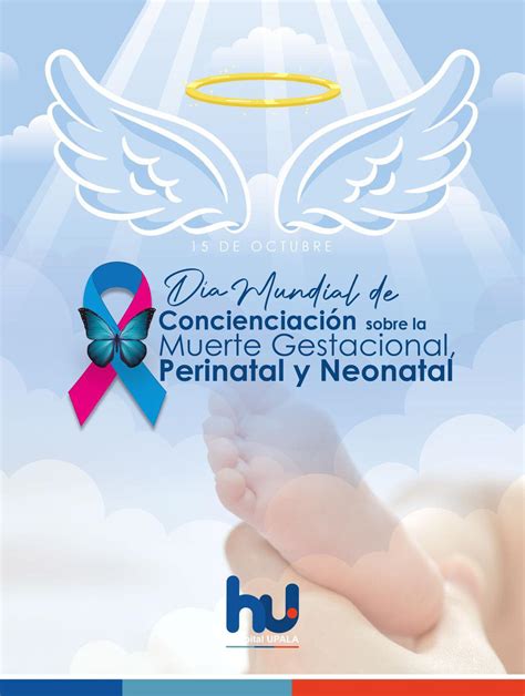 Imagen representativa de un lazo de concienciación sobre el duelo perinatal.