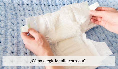 Infografía: cómo elegir la talla correcta de pañal