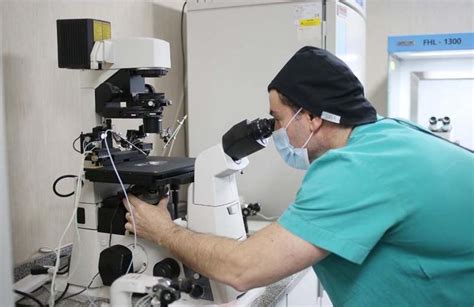 Vista interior del laboratorio de embriología