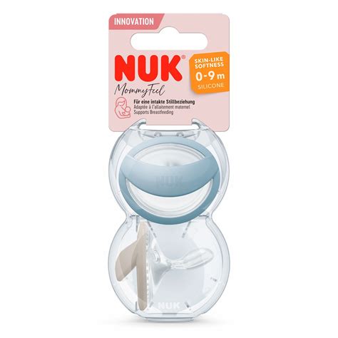 Diferentes modelos de chupetes NUK para bebés de 0 a 6 meses