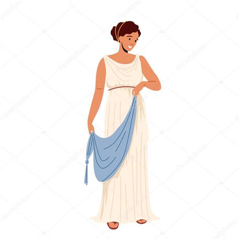 Imagen de una mujer en vestimenta romana antigua orando