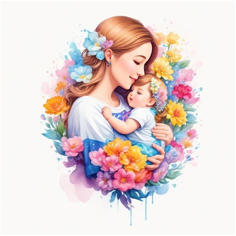 Foto de una madre con su bebé mostrando signos de agotamiento y tristeza