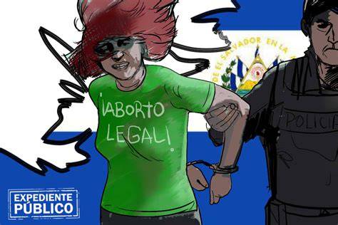 Gráfico: Número de mujeres procesadas y condenadas por aborto o emergencias obstétricas en El Salvador