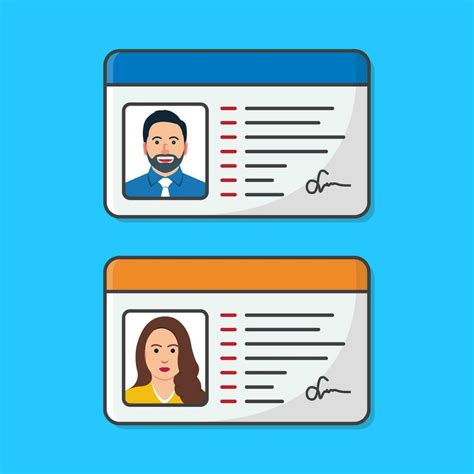 Ilustración de pasaporte y carné de identidad con el logo de la Unión Europea