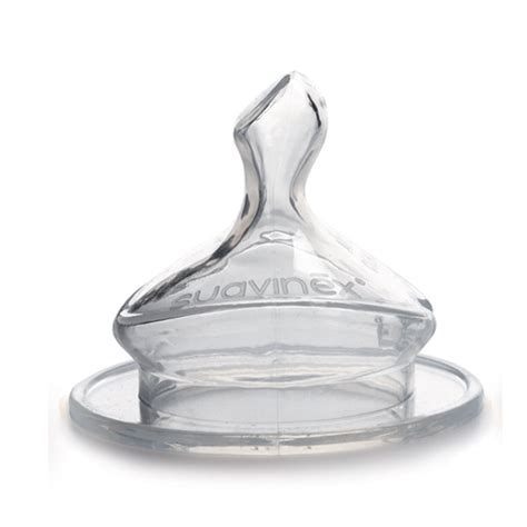 Diseño de tetina Suavinex imitando el pezón materno