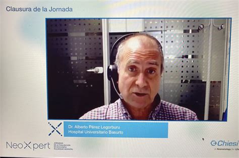 Foto del Dr. Pérez Legorburu, pionero en ecografía pulmonar neonatal en Basurto