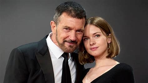 Antonio Banderas y su hija Stella del Carmen en un evento