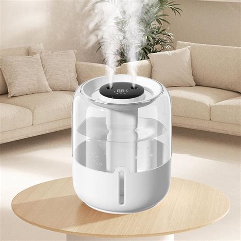 Fotografía de un humidificador de vapor frío en una habitación infantil