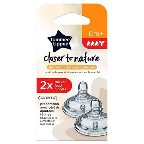 Comparativa de agarre de la tetina Tommee Tippee Closer to Nature
