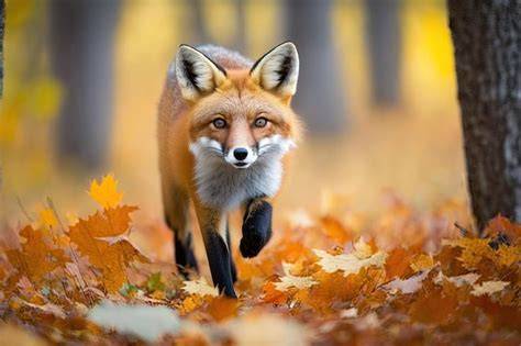 Foto de un zorro rojo en su hábitat natural
