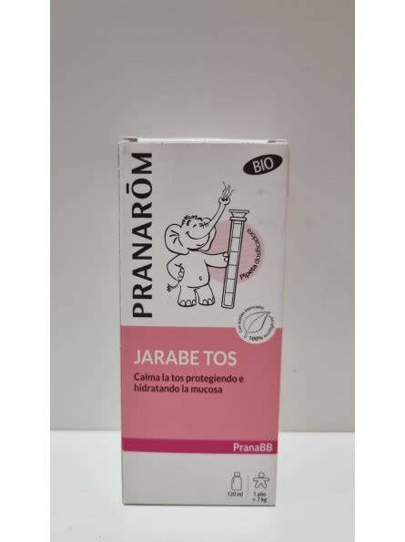 Envase de jarabe PranaBB Tos con pipeta dosificadora