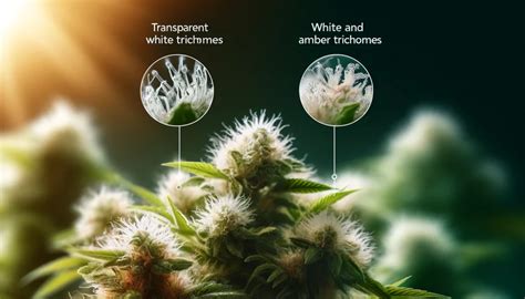 Infografía: Guía visual de los estados de maduración de los tricomas para la cosecha de cannabis