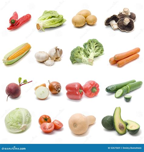 Variedad de verduras frescas para caldo infantil