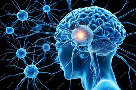 Esquema de las conexiones neuronales en el cerebro de un lactante