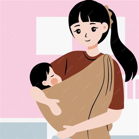 ilustración de una persona sosteniendo un bebé, simbolizando cuidado y responsabilidad