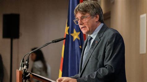 Carles Puigdemont en un acto oficial