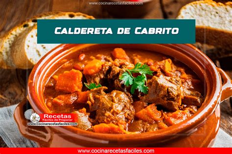 Esquema de los pasos para hacer la caldereta de cabrito