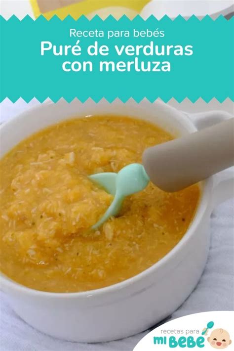 Thermomix preparando puré para bebé con verduras y merluza