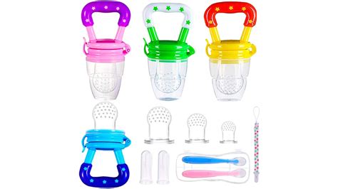 Comparación visual de chupetes de malla y silicona