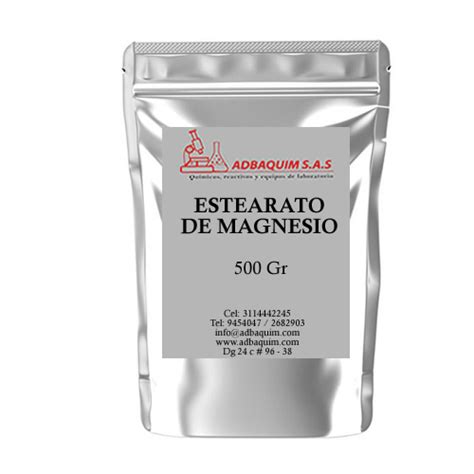 Infografía: usos del estearato de magnesio en la industria farmacéutica y alimenticia