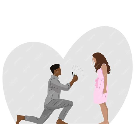 Ilustración de una mujer pidiendo matrimonio a un hombre, al estilo de la tradición irlandesa