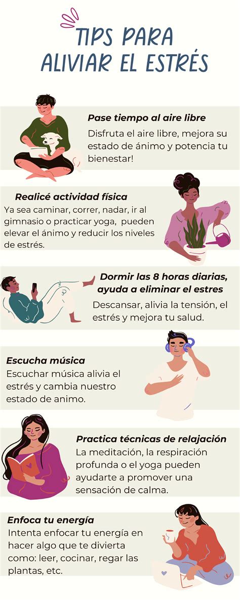 Infografía con consejos para aliviar el SPM