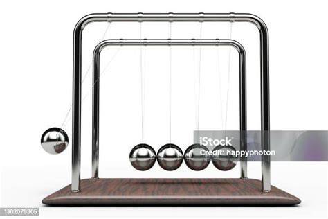 Foto de la Cuna de Newton en acción