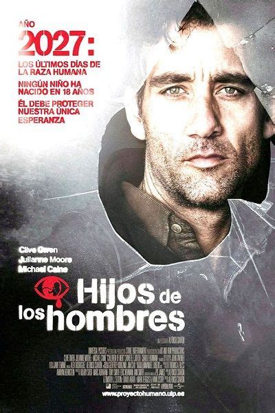 Imagen de la película Hijos de los hombres con el protagonista Theo Faron en un entorno distópico