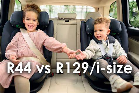 Infografía comparativa R44 vs R129 i-Size