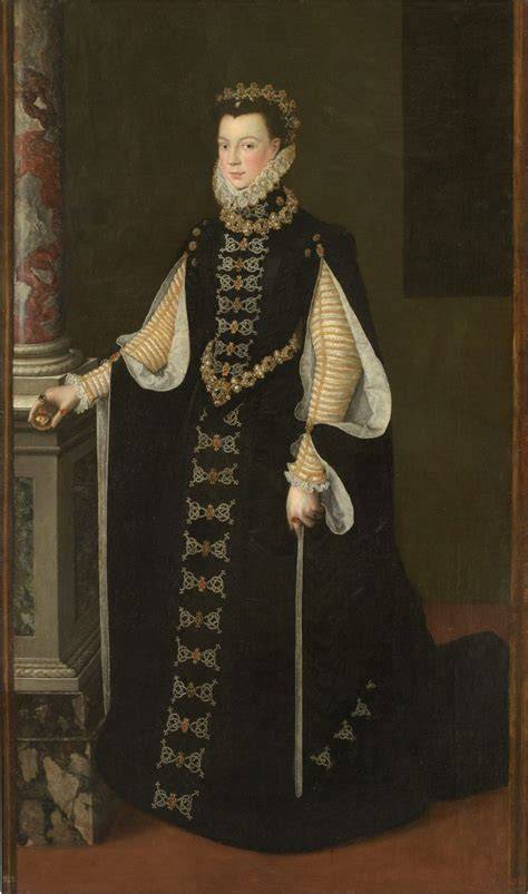 Retrato de Isabel de Valois, tercera esposa de Felipe II
