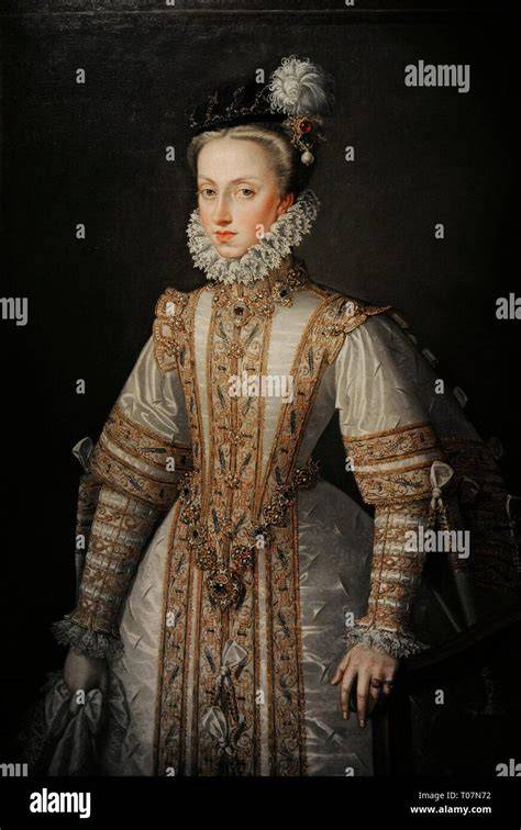 Retrato de Ana de Austria, cuarta esposa de Felipe II