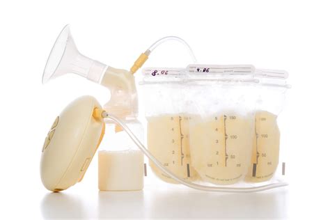 Utensilios para la extracción y almacenamiento de leche materna