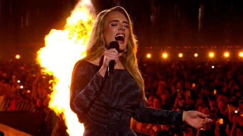 Adele en un concierto