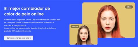 Capturas de pantalla de varias aplicaciones de cambiador de color de pelo mostrando diferentes resultados.