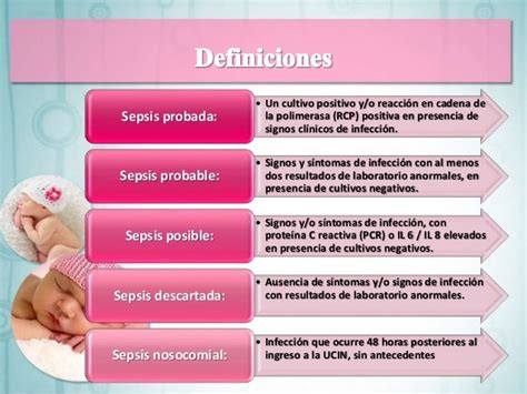 infografía general sobre los síntomas y signos de la sepsis neonatal