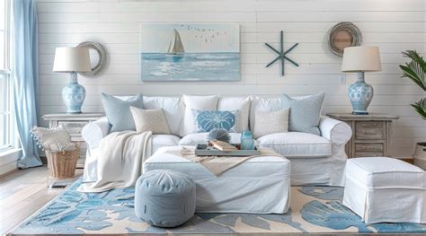 Maniquí con ropa de bebé niño de estilo náutico, con rayas azules y blancas.