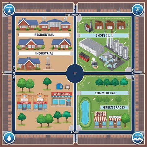 Mapa de Paterna con zonas comerciales destacadas
