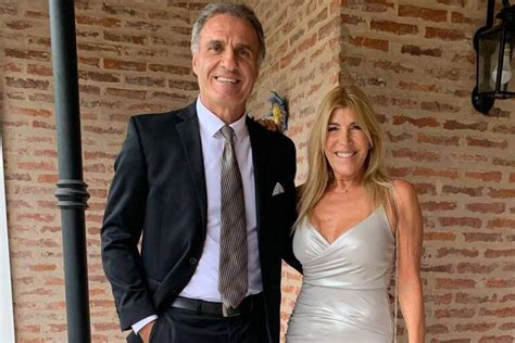 Oscar Ruggeri y Nancy Otero en una foto de juventud