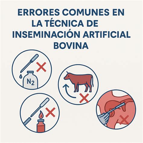 Esquema de las primeras inseminaciones artificiales en animales