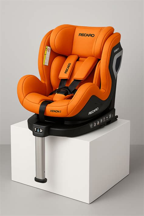 Infografía comparativa de las sillas Recaro Xenon 1, Axion 1 y Toron 1