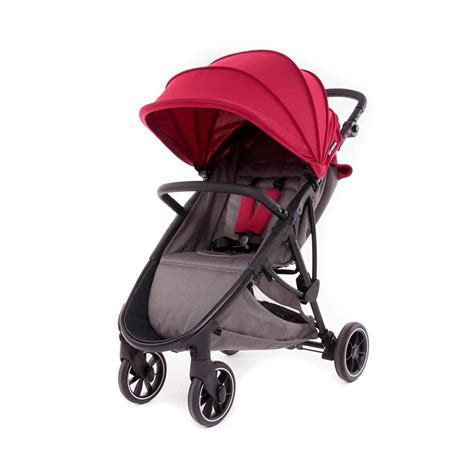 Silla de paseo Baby Monster Fast plegada y desplegada, mostrando su diseño y variedad de colores