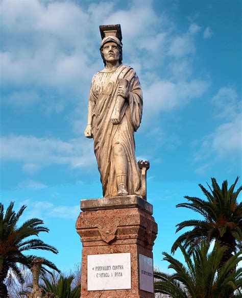 Fotografía de la escultura de la Matrona de Calahorra