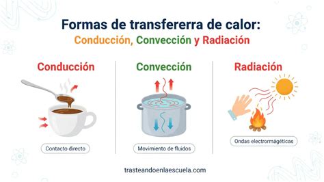 Esquema de las vías de pérdida de calor en recién nacidos (radiación, evaporación, conducción, convección)