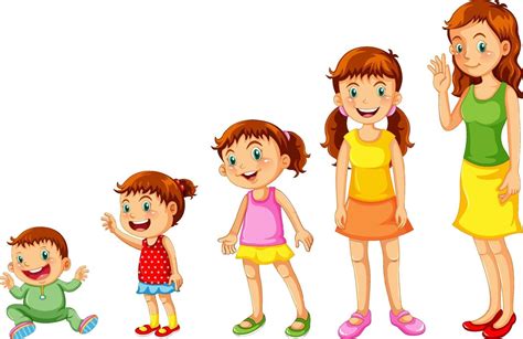 Imágenes de diferentes etapas de un hemangioma infantil y su regresión