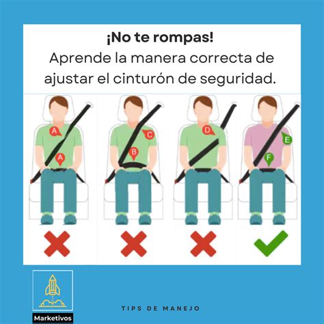 Esquema visual que muestra la colocación incorrecta del cinturón de seguridad en un niño menor de 1.35m sin alzador.