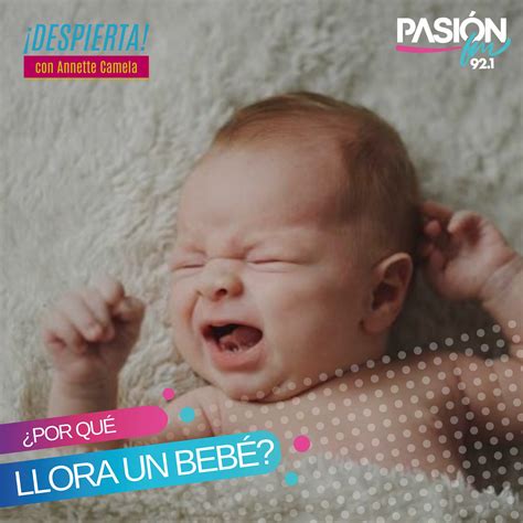 Infografía: Razones comunes por las que llora un bebé