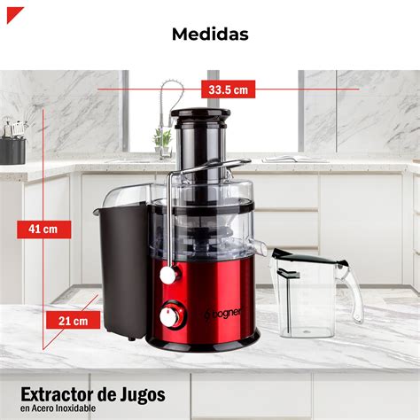 Diagrama de las diferentes piezas del extractor Saro 2600 para su limpieza