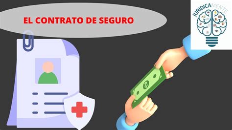 Ilustración de un contrato de seguro con un sello de