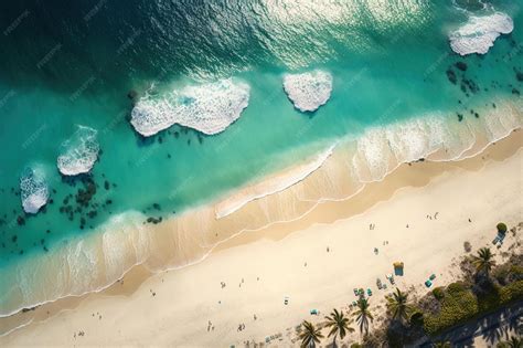 Vista aérea de una playa tropical en México con resorts todo incluido y aguas cristalinas