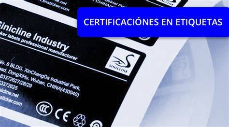 Detalle de la etiqueta de certificación de seguridad en un producto Roba